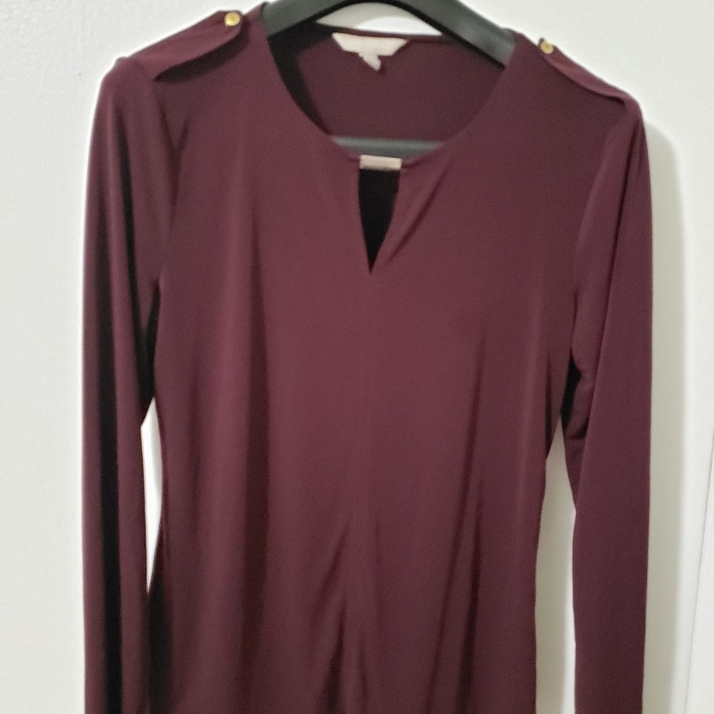 Banana Republic Plum long sleeve top